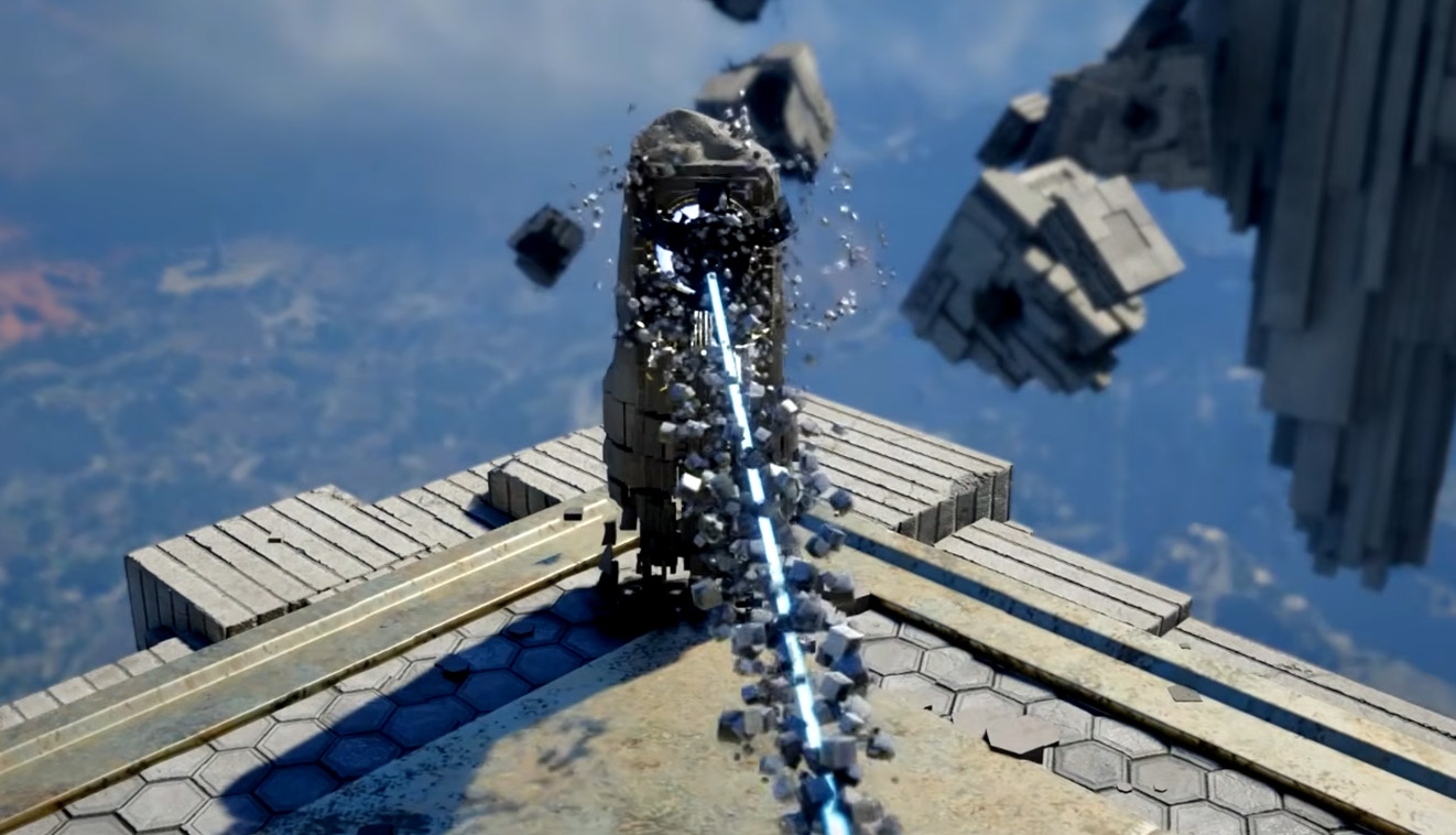 Using Axiom Force to rotate the alignment device