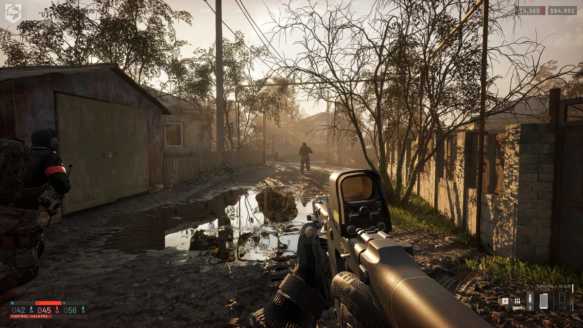 WARDOGS infantry combat on a residential street