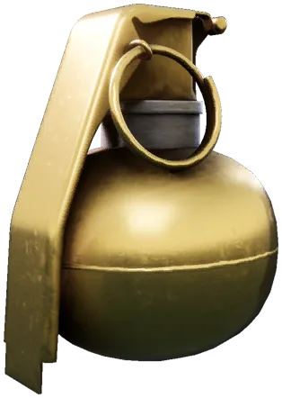 Gold Frag Grenade