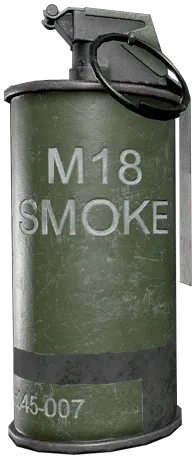 M18 Smoke Grenade: Black