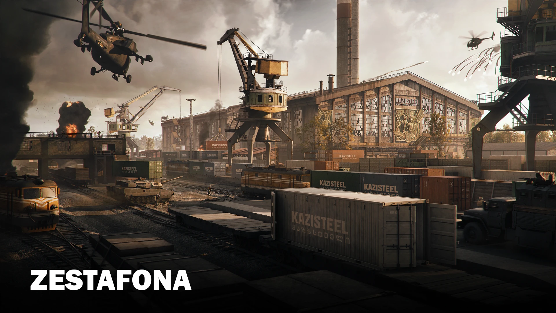 WARDOGS Zestafona interactive map